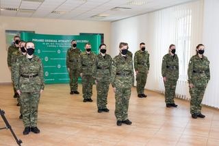 Nowi funkcjonariusze w Podlaskiej Straży Granicznej - 11 marca 2021 [ZDJĘCIA]