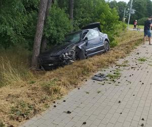 Trzy auta zmiażdżone na trasie Ostrów Mazowiecka – Różan. DK60 zablokowana! [ZDJĘCIA] 