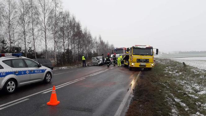 Groźny wypadek na DK 25 pod Bydgoszczą! Cztery osoby trafiły do szpitala! [ZDJĘCIA]