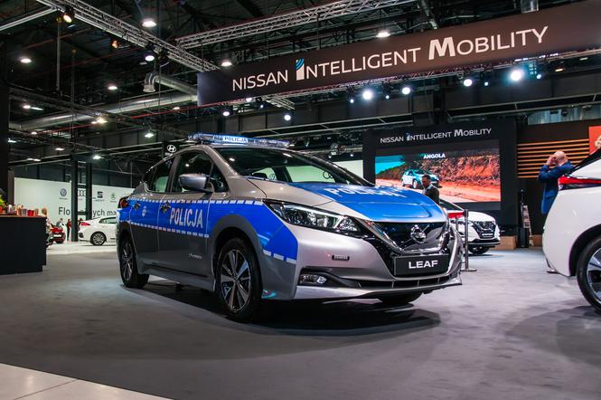 Nissan LEAF, elektryczny radiowóz