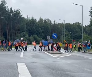 Protest kolejarzy w Brzesku. Trzydniowe utrudnienia na DK75. Policja wyznaczyła objazdy