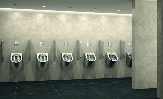 Armatura sanitarna w łazienkach publicznych