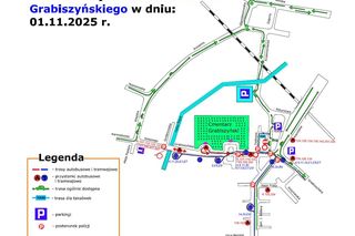 1 Listopada we Wrocławiu. Zmiany w organizacji ruchu