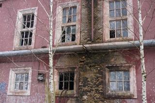 Opuszczona fabryka w Fastach na obrzeżach Białegostoku