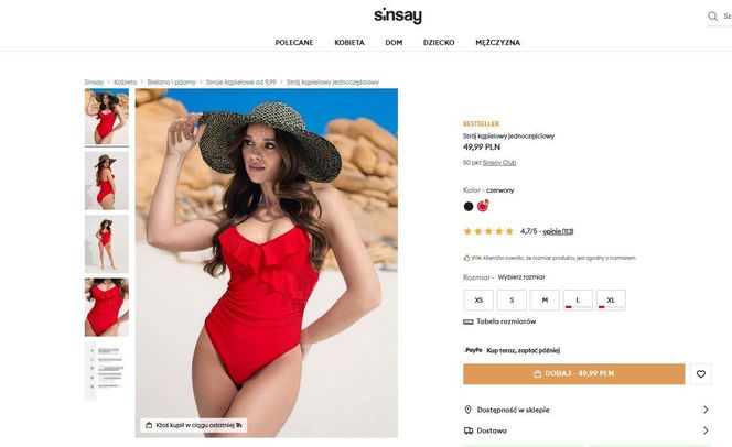 bikini sinsay
