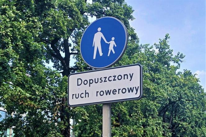 Piesi i rowerzyści często mylą te dwa znaki