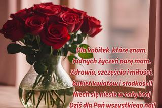 dzień kobiet - kartka z życzeniami