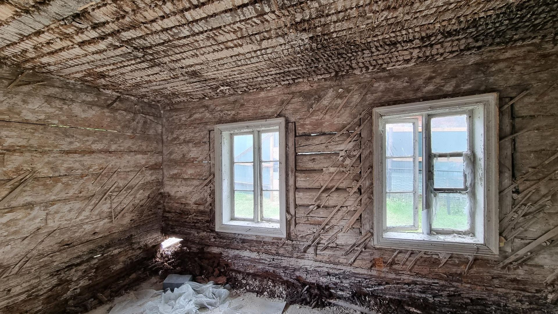 Wikarówka w Sławkowie przechodzi renowację pod Tatrami