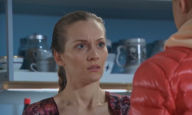	Barwy szczęścia odc. 2677. Renata (Ania Mrozowska), Mirek (Oliwier Kozłowski)