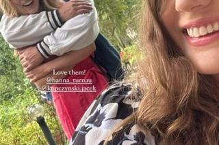 M jak miłość na planie. Anita (Melania Grzesiewicz), Werner (Jacek Kopczyński), Sylwia (Hanna Turnau)