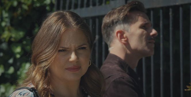 M jak miłość odc. 1888. Anita (Melania Grzesiewicz), Kamil (Marcin Bosak)