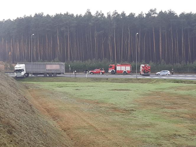 Niespokojny poranek pod Toruniem. Kierowca "osobówki" w szpitalu!