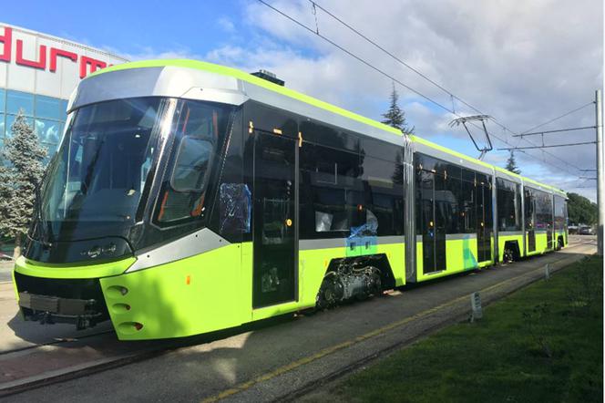 Pierwszy turecki tramwaj wkrótce trafi do Olsztyna. Czeka na transport [WIDEO]