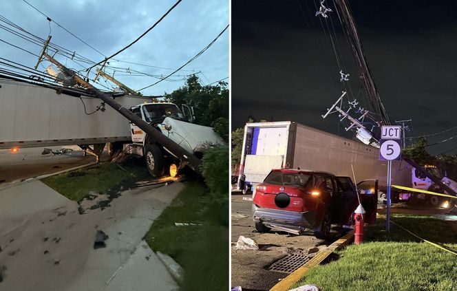 Ciężarówka wjechała w budynek w New JErsey. 50 ewakuowanych