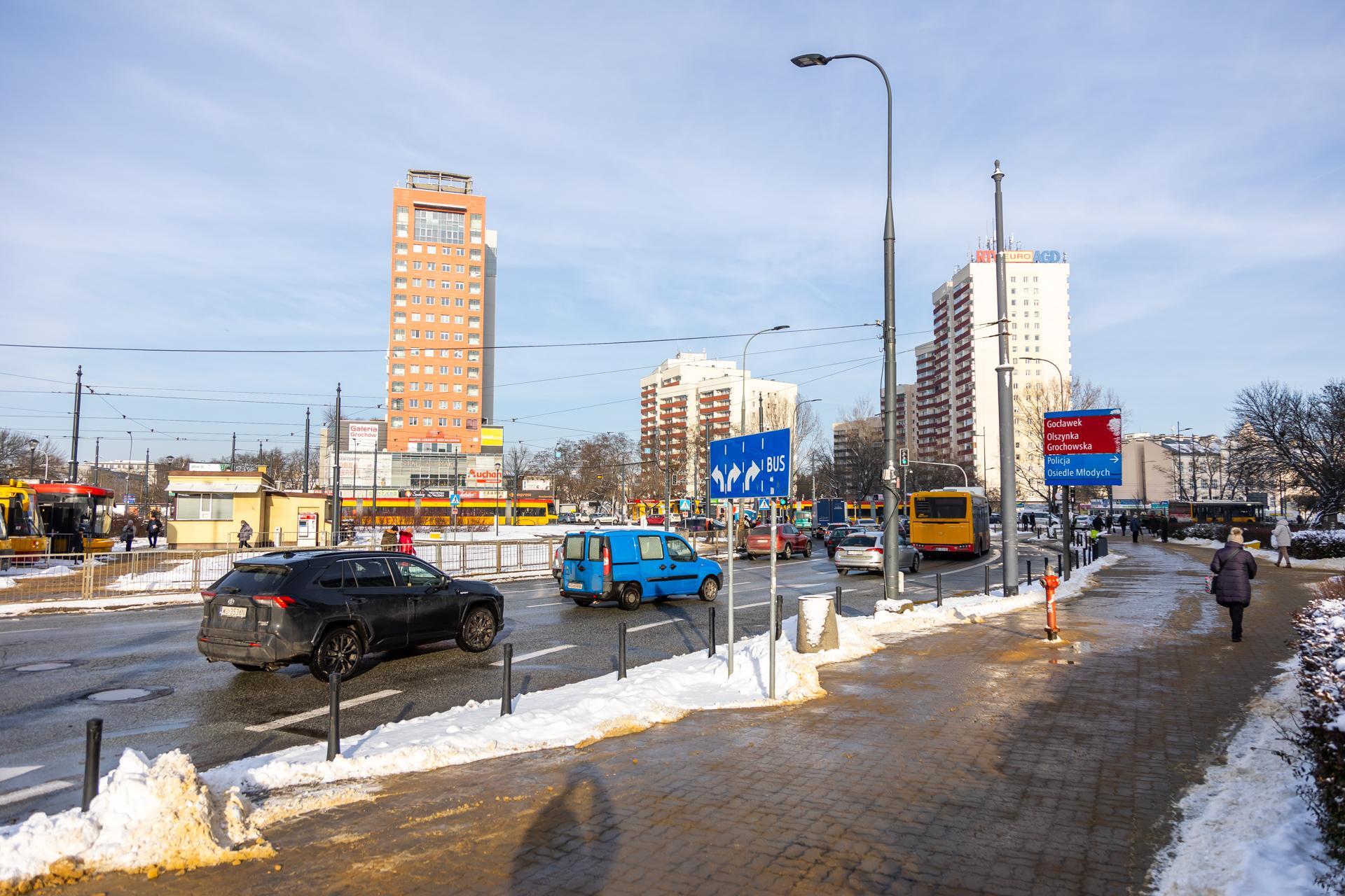 Rondo Wiatraczna w Warszawie