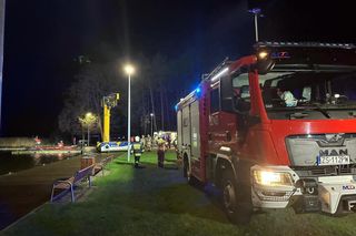 Akcja ratunkowa na jeziorze Bukowo