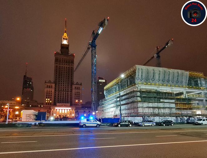 Rozczłonowane ciało na budowie muzeum w Warszawie