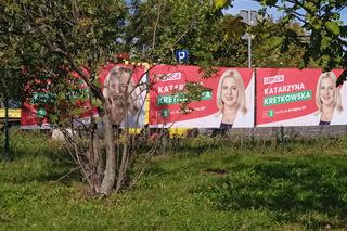 Banery wyborcze w Poznaniu