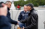 Tablica upamiętniająca Bohdana Sienkiewicza na Alei Żeglarzy w Gdyni