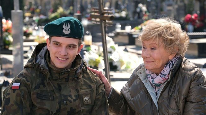 	M jak miłość odc. 1869. Barbara (Teresa Lipowska), nowy Mateusz Mostowiak (Rafał Kowalski)