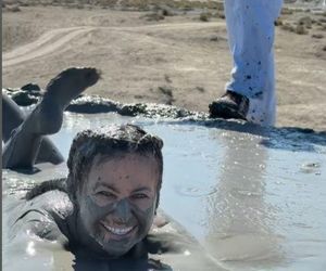 Maja Rutkowski zażywa błotnego SPA