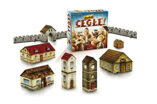 „Podaj Cegłę” to gra, w której gracze wcielają się w rolę budowniczych miasta