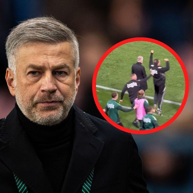 Edward Iordanescu w meczu Szachtar - Legia