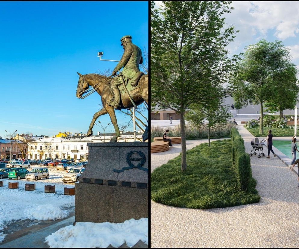 Przebudowa placu Wolności w Kielcach