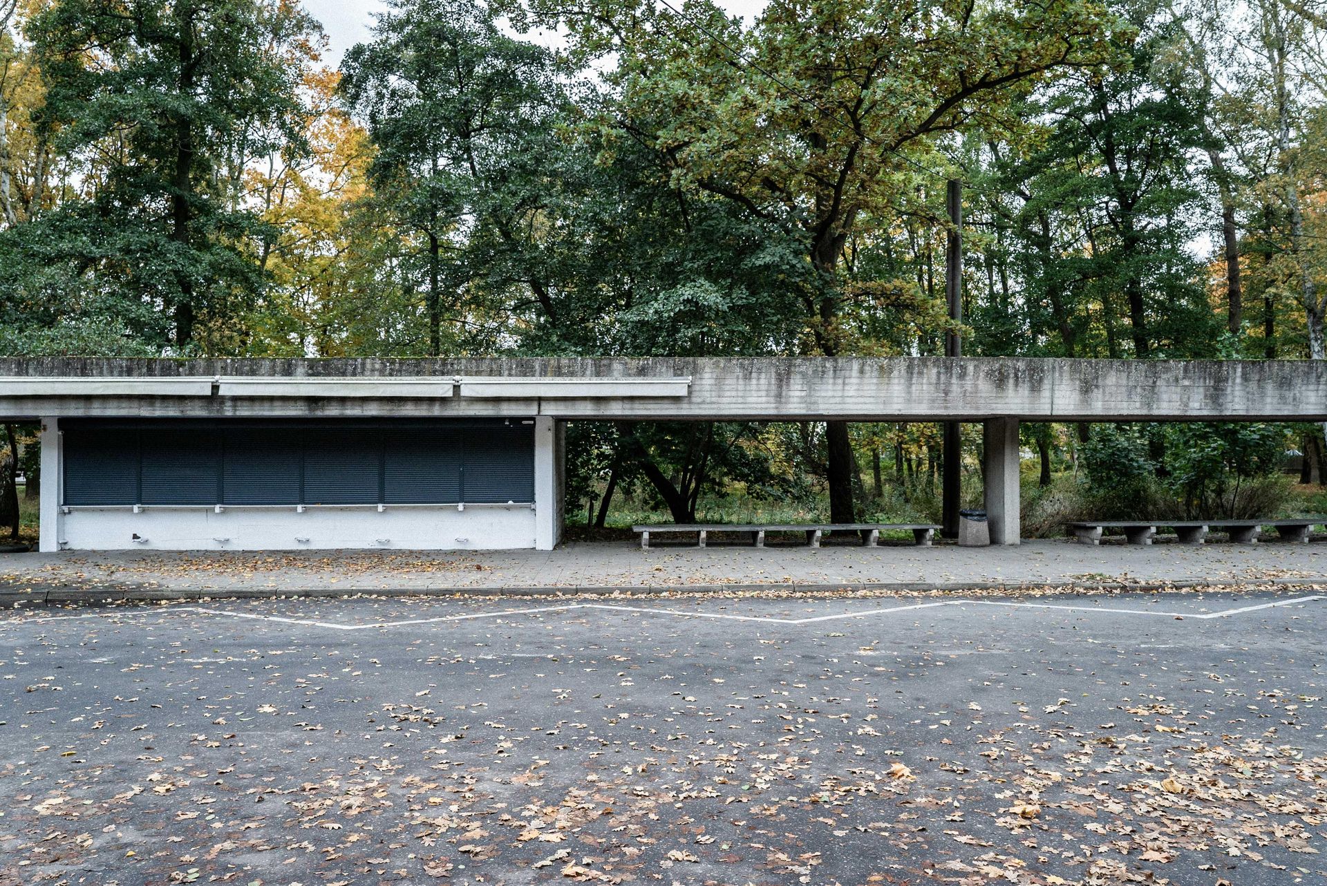 Brutalistyczna wiata: Westerplatte w Gdańsku
