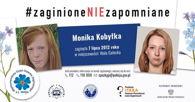 Mazowieckie. Zaginiona Monika Kobyłka