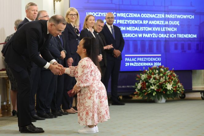 Andrzej Duda spotkał się z paraolimpijczykami