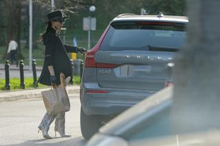 Justyna Steczkowska parkuje gdzie chce