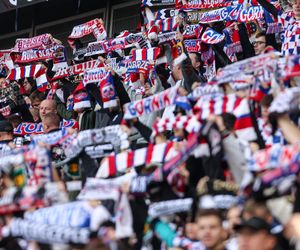 Kibice Górnika Zabrze na stadionie