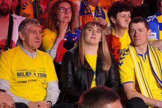 Kibice na meczu Industria Kielce - GOG Godme w Hali Legionów