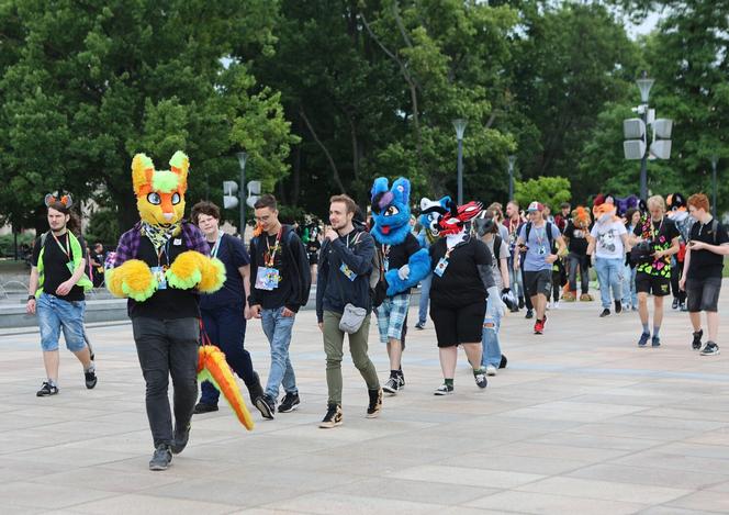 Marsz futrzaków w Lublinie. Tak wyglądał I Lubelski Fursuitwalk