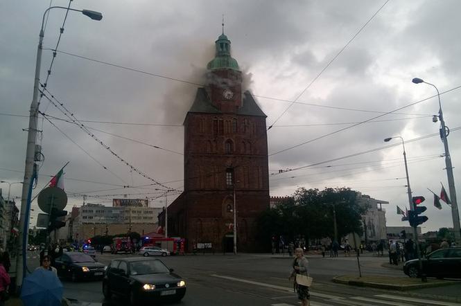 Katedra w Gorzowie, pożar