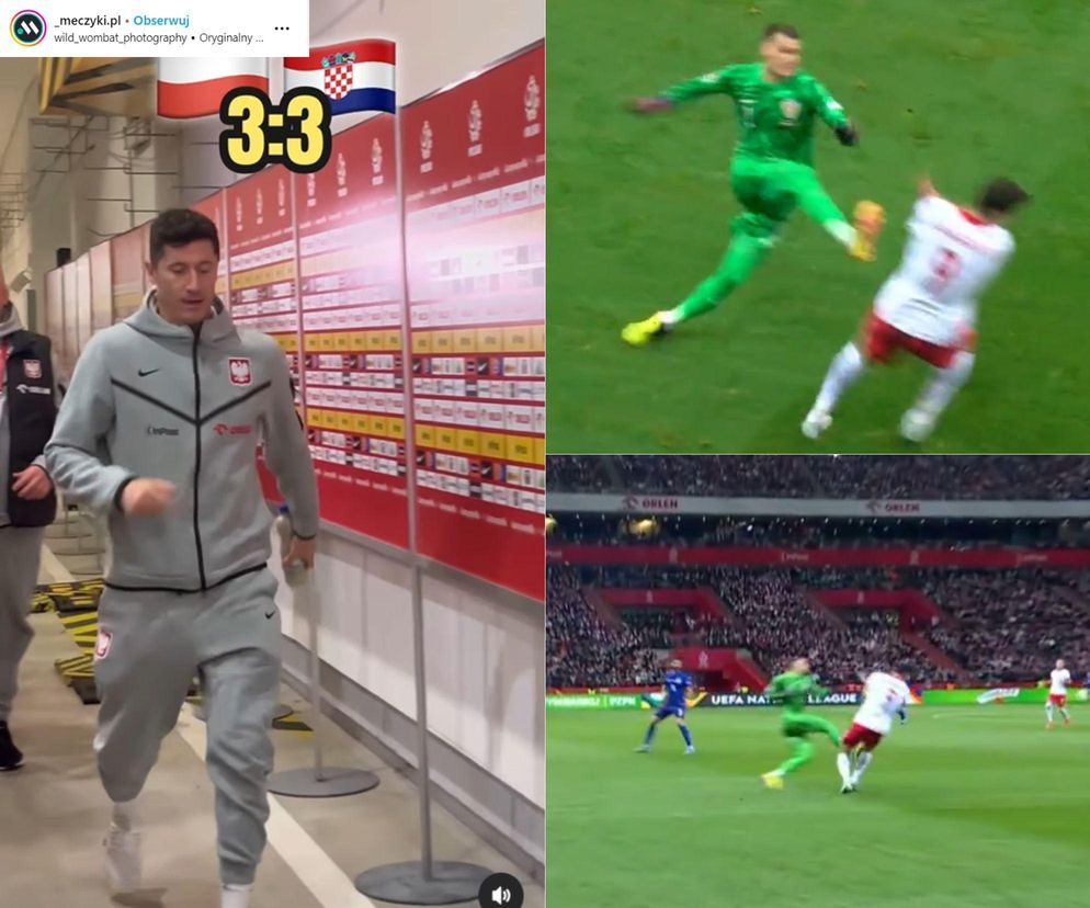 To nagranie mówi wszystko. Tak porusza się Robert Lewandowski po meczu z Chorwacją