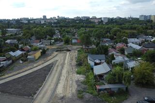 Przedłużenie ulicy Lubelskiego Lipca ’80 nabiera kształtu! TYLKO U NAS zdjęcia z drona