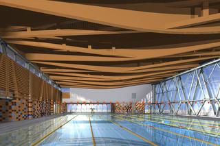 Wizualizacja pływalni, która powstanie na Grunwaldzie, przy ul. Taborowej