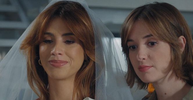 M jak miłość odc. 1884. Ania (Alina Szczegielniak), Kama (Michalina Sosna)