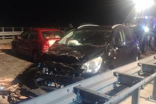 Karambol na trasie S1 w Jaworznie