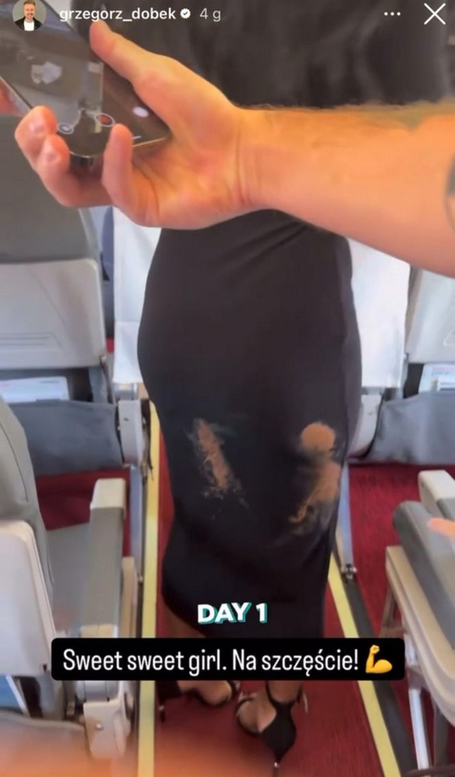 Justyna Steczkowska - samolotowy incydent 