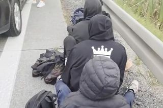 Pościg na A4. Mołdawianie przewozili migrantów z Etiopii