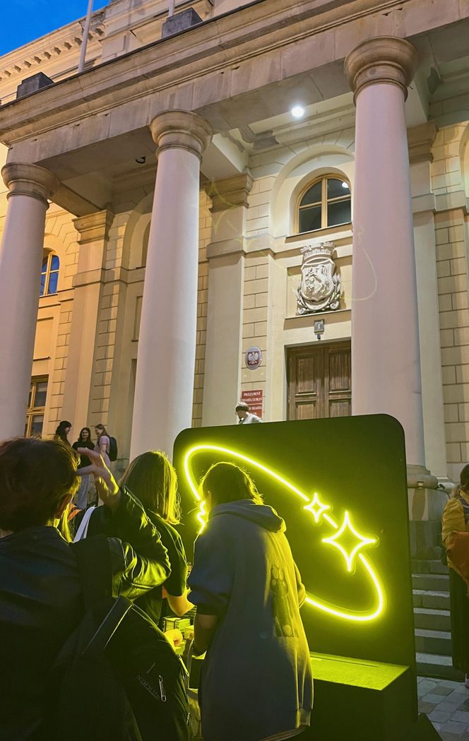 Nocy Kultury w Lublinie. Deszcz nikomu nie przeszkadzał