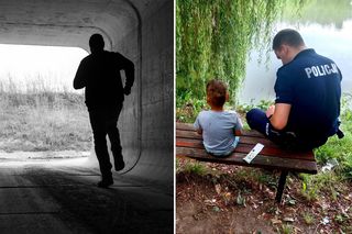 Zostawił partnerkę po wypadku i uciekł z 4-latkiem! Zmarznięte i przemoczone dziecko znaleziono dzień później