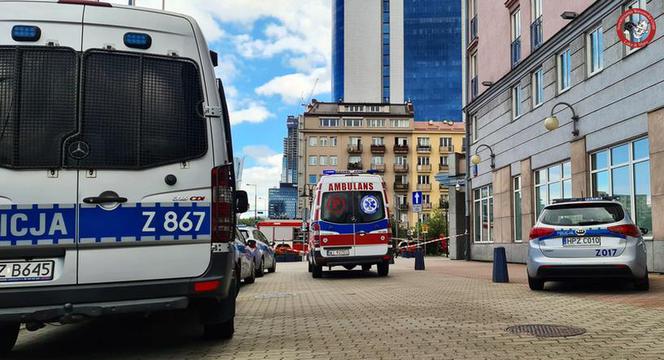 Desperat chciał skoczyć z dachu hotelu Sobieski