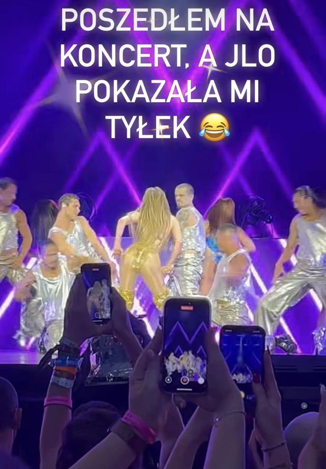 Piotr Stamowski zobaczył pośladki Jennifer Lopez