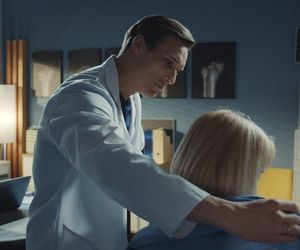 M jak miłość, odcinek 1889. Dorota (Iwona Rejzner), Olek (Maurycy Popiel)