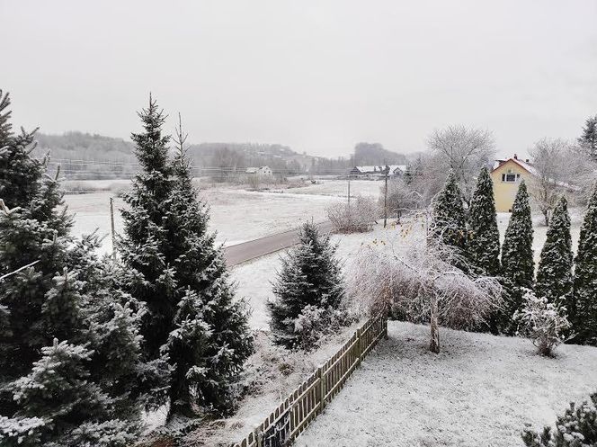 Śnieg w Małopolsce. Zima przyszła wyjątkowo szybko