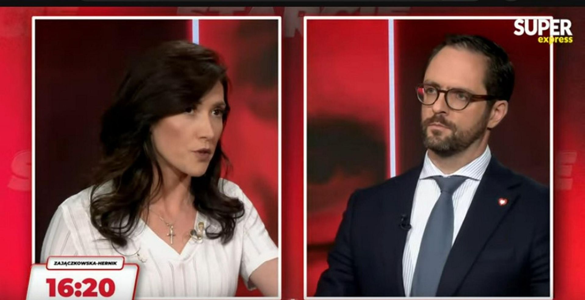 "Debata Super Expressu STARCIE": Paweł Bliźniuk i Ewa Zajączkowska-Hernik. "Prezyden…